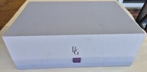 Authentic Purple Bergdorf Goodman Giftbox 14.5 X 9.5 X 5